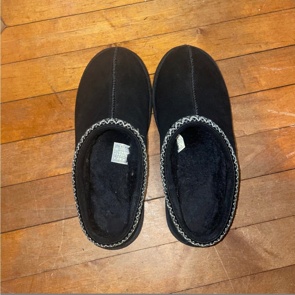 Kids Black UGG Tasman Size 5